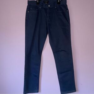 Banana Republic Size 30x32 Navy Blue Denim Slim Fit Jeans